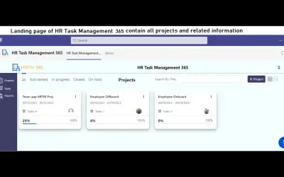 HR Task Management 365 For Microsoft Teams — Microsoft 365 plugin