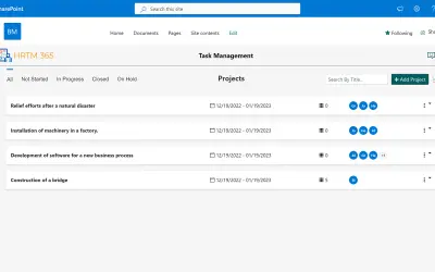HR Task Management 365 — Microsoft 365 plugin