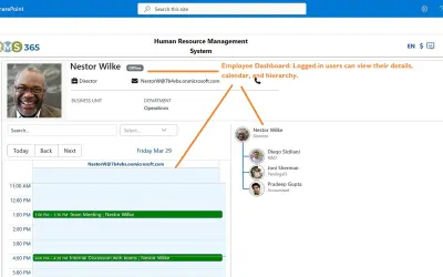HRMS 365 – Human Resource Management System — Microsoft 365 plugin