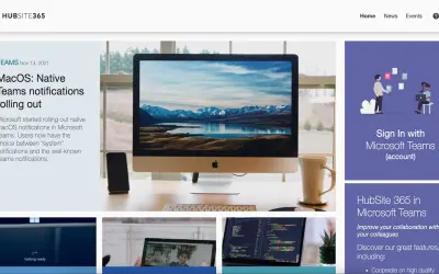 HubSite 365 — Microsoft 365 plugin