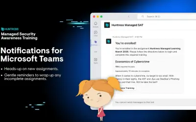 Huntress Managed SAT — Microsoft 365 plugin