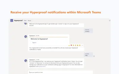 Hyperproof — Microsoft 365 plugin