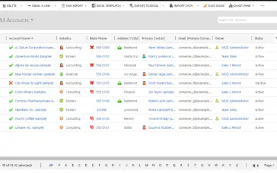 Icons and Tooltips with D365 — Microsoft 365 plugin