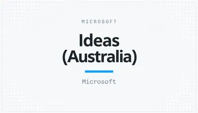 Ideas (Australia) — Microsoft 365 plugin