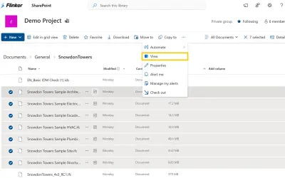 IFC Viewer — Microsoft 365 plugin