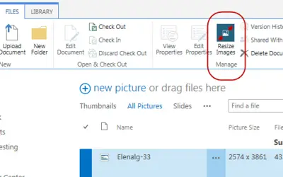 Image Resizer — Microsoft 365 plugin