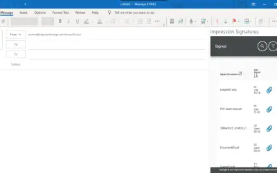 Impression Signatures for Outlook — Microsoft 365 plugin