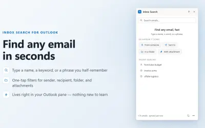 Inbox Search — Microsoft 365 plugin