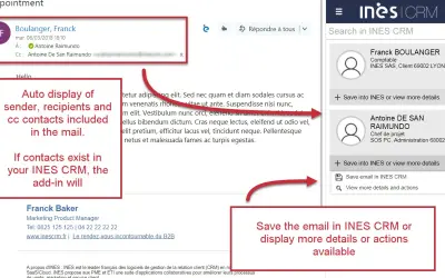 Ines Add-In for Outlook — Microsoft 365 plugin