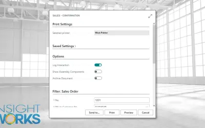 Insight Works PrintNode Connector — Microsoft 365 plugin