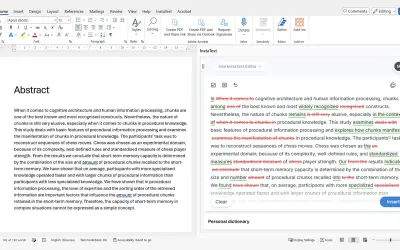 InstaText — Microsoft 365 plugin