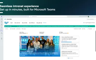 Intranet2go Express — Microsoft 365 plugin