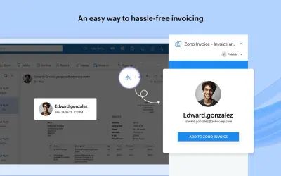 Invoice and Time Tracking - Zoho Invoice — Microsoft 365 plugin