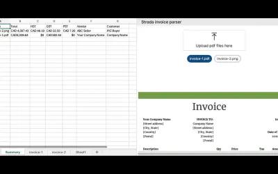 Invoice Parser — Microsoft 365 plugin