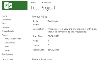 IPMO Project Fields — Microsoft 365 plugin