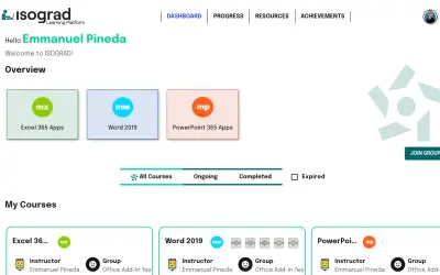 Isograd Learning Lab — Microsoft 365 plugin