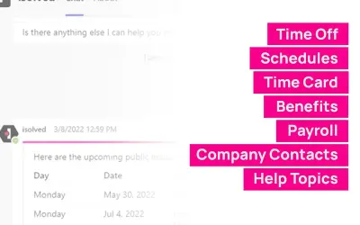 isolved — Microsoft 365 plugin