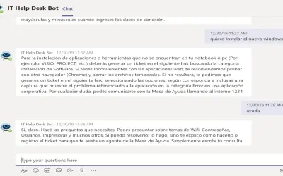 IT Help Desk Bot — Microsoft 365 plugin