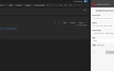 Jatheon Archive — Microsoft 365 plugin
