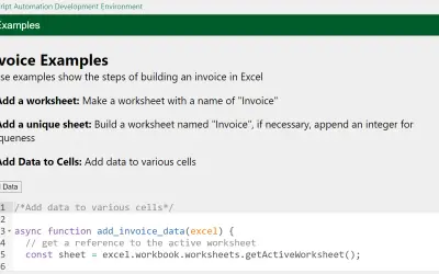 JavaScript Automation Development Environment (JADE) — Microsoft 365 plugin
