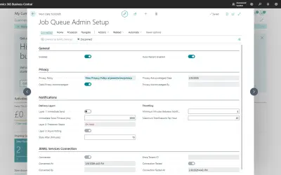 Job Queue Admin — Microsoft 365 plugin