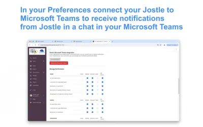 Jostle Notifications — Microsoft 365 plugin