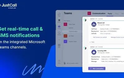 JustCall for Microsoft Teams — Microsoft 365 plugin