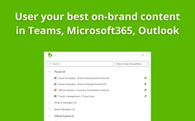 Kameleon — Microsoft 365 plugin