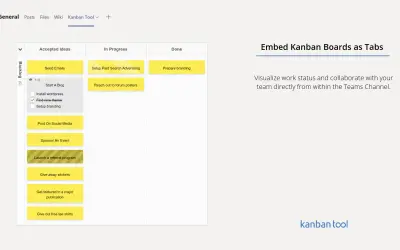 Kanban Tool — Microsoft 365 plugin