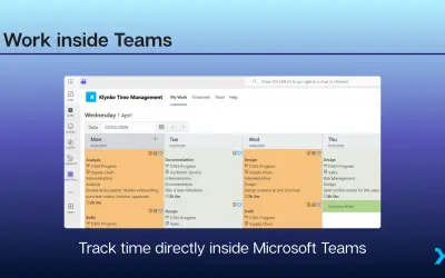 Klynke Time Management — Microsoft 365 plugin
