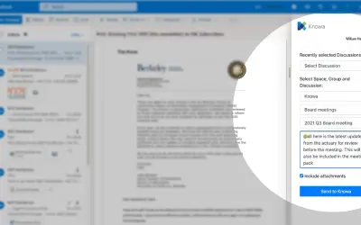 Knowa for Outlook — Microsoft 365 plugin