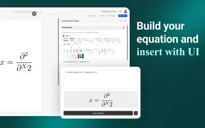 LaTeX Equation Editor — Microsoft 365 plugin