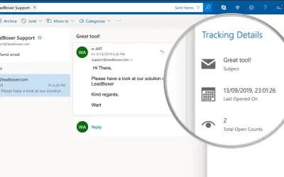 LeadBoxer for Outlook — Microsoft 365 plugin