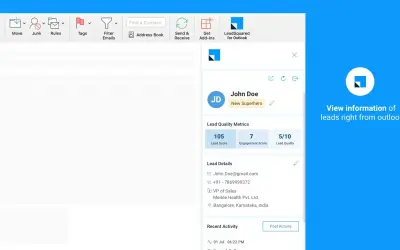 LeadSquared for Outlook — Microsoft 365 plugin