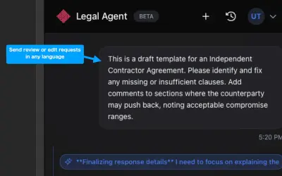 Legal Agent for Word — Microsoft 365 plugin