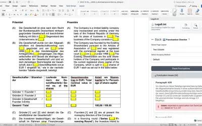 LegalLint — Microsoft 365 plugin