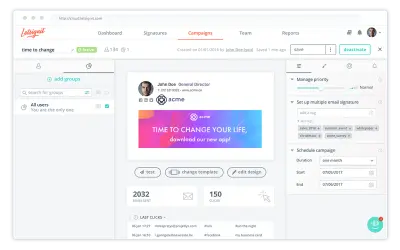 Letsignit Email Signature Manager — Microsoft 365 plugin