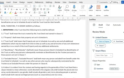 Lexifina — Microsoft 365 plugin