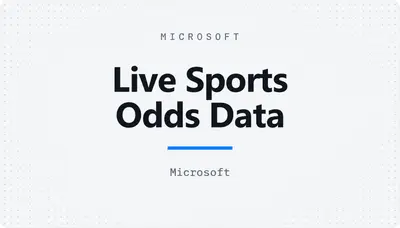 Live Sports Odds Data — Microsoft 365 plugin