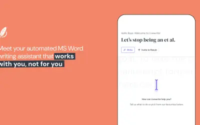 Livewrite: Academic Writing Assistant — Microsoft 365 plugin