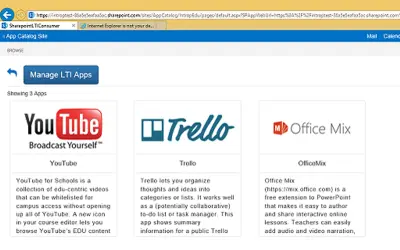 LTI™ Connector – embed educational resources — Microsoft 365 plugin