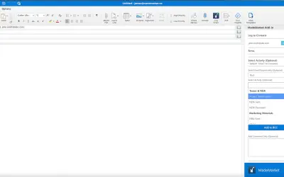 MadeMarket CRM — Microsoft 365 plugin
