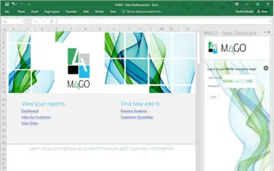 Mago Sales Dashboard — Microsoft 365 plugin