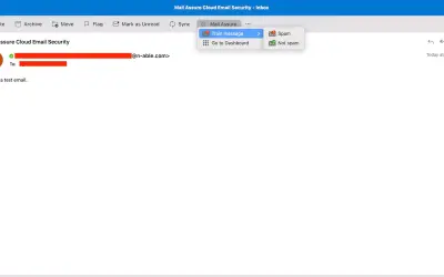 Mail Assure Cloud Email Security — Microsoft 365 plugin