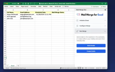 Mail Merge — Microsoft 365 plugin