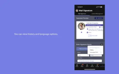 Mail Signature — Microsoft 365 plugin