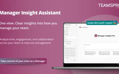 Manager Insights Pro — Microsoft 365 plugin