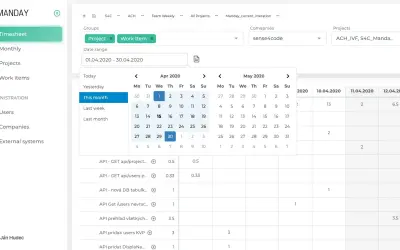 Manday.io - Time Tracking and budget monitoring across external systems — Microsoft 365 plugin
