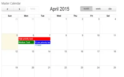 Master Calendar — Microsoft 365 plugin