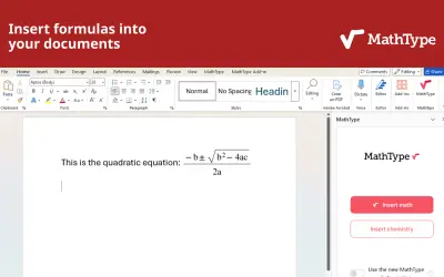 MathType — Microsoft 365 plugin